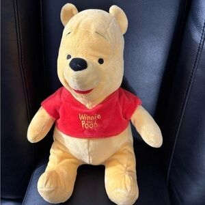 Disney Winnie the Pooh Plush with Red and Yellow Colors